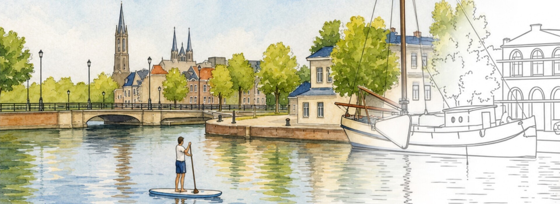 Neu im Vermeershop: Malbuch „Delft in color“